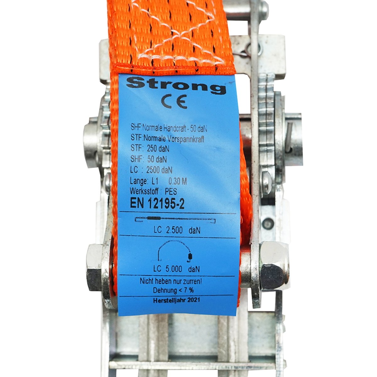Chinga ancorare marfa 12mx50mm 5T (clichet dublu ERGO)